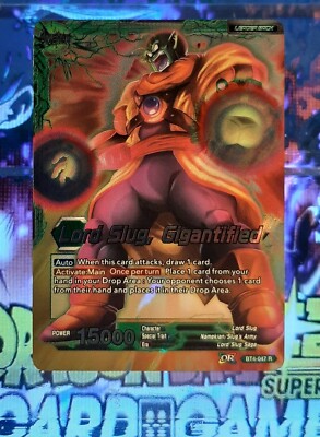 Dragon Ball Super - Lord Slug   Lord Slug, Gigantified - BT4-047 - Rare Holo
