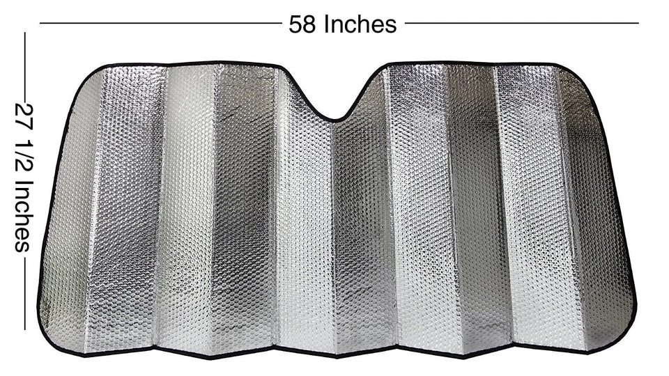 NEW Superman Silver Shield 4pc Auto Carpet Floor Mats & Auto Folding Sun Shade - Imagem 3 de 4