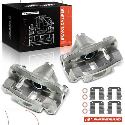 A-Premium 2x Rear Brake Caliper for Kia Rio Forte Koup Forte5 Accent Attitude