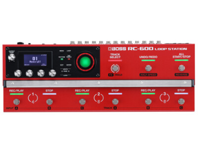 BOSS RC-600 Loop Station Looper Sequencer Electric Guitar Effect