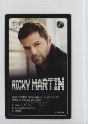 2010 Esselunga Starzone Ricky Martin #80 0w6