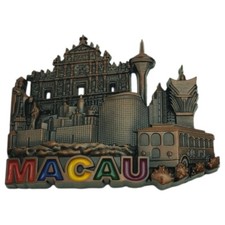 Macau Tower Ruins of St. Paul's Fridge Magnet Souvenir Travel Tourist Gi