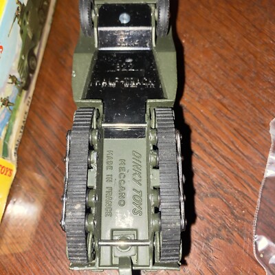 Dinky Toys France 822 Camion Half-Track M3 Avec Mitrailleuse - Vert - 1/43 - MIB