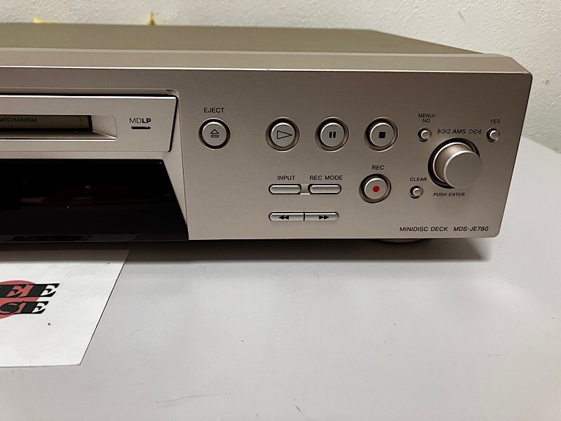 Sony MDS-JE780 MD MiniDisc Deck MDLP Net MD Tested Working Sony MDS-JE780 MD MiniDisc Deck MDLP Net MD Tested Working