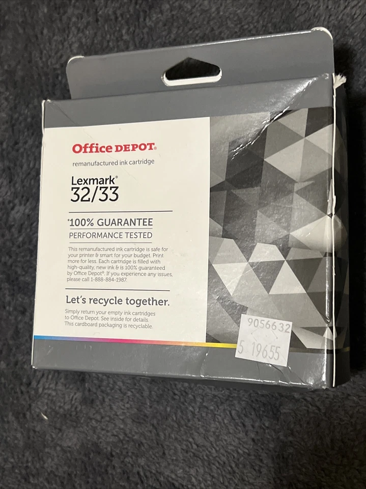 Tinta para impresora Office Depot Lexmark 32/33 Foto 2 de 2