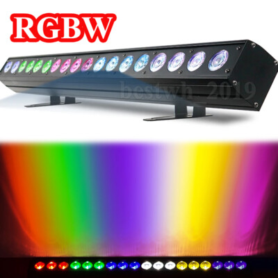 180W RGBWA Wall Wash Bühnenlicht Farbmischung DMX512 DJ Party Disco Lichter