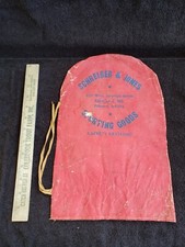 Scarce 1940's-50's  Advertising Squash Racket Cover - SPORTING GOODS