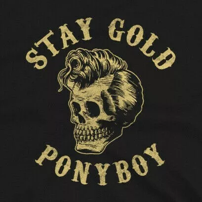 Stay Gold Ponyboy tee - The Outsiders S.E. Hinton - Short-Sleeve