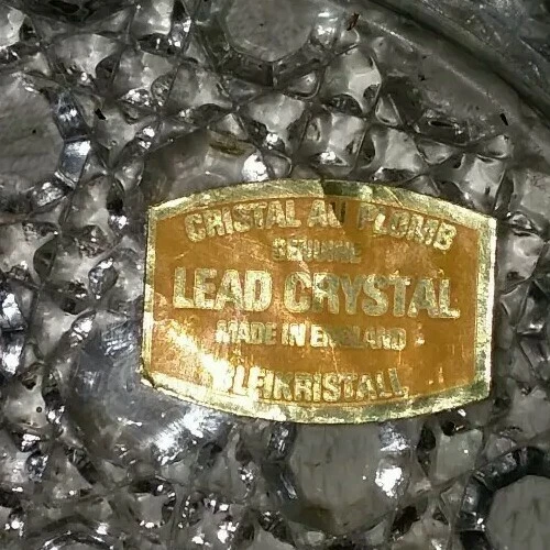 Bleikristall lead crystal triple mayo made in England  - Image 2 of 4