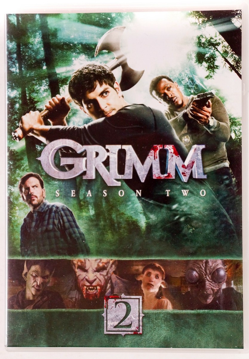 Grimm: Season Two (DVD, 2012) NBC TV Series, Horror, Myths