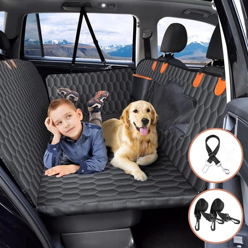 Pet Dog Seat Cover for Truck SUV Car Back Seat Hammock Waterproof Mat Protector - Picture 1 of 10