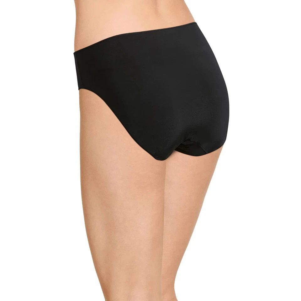 Paquete de 3 bragas de bikini Jockey L52413 para mujer negras sin línea de pantys talla 6/M Foto 4 de 4