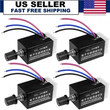 DC 12V 24V Motor Speed Control Switch Car Truck Fan Heater Control Defroster 4x