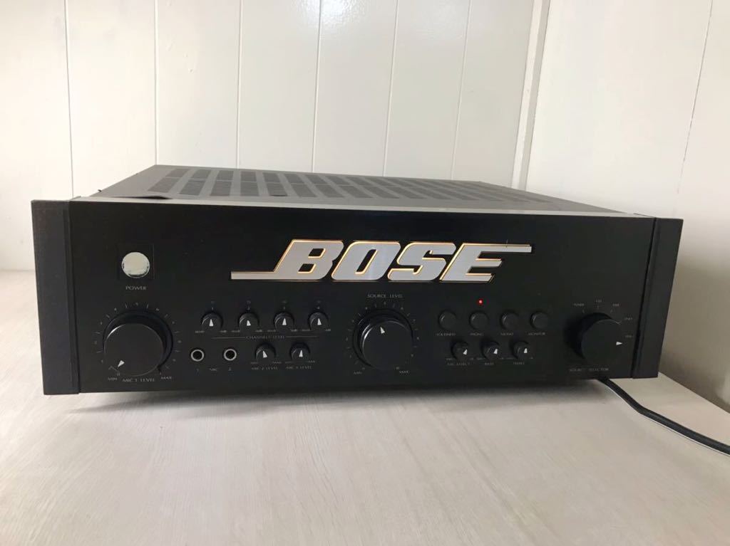 BOSE 4702-III Integrated Amplifier 4-channel pre-main Black Very Good