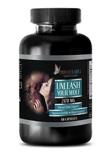 Male Stamina - UNLEASH YOUR WOLF - Male Enhancement Pills - 1 Bottle 60 Capsules