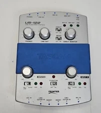 Tascam US-122 - 2 Channel - USB Audio MIDI Interface DJ Mixer UNIT ONLY
