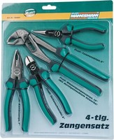 BrüDer Mannesmann Zangensatz 4-Teilig TÜV/Gs GeprüFt Professionelles Werkzeug
