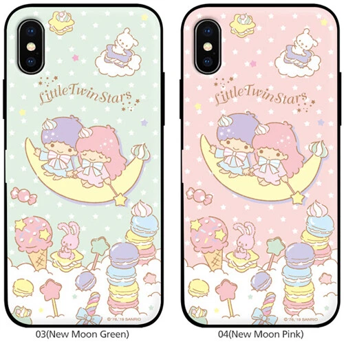Funda protectora Little Twin Stars Sweet Door para iPhone X XS XS Max XR 7/8/SE2/SE3 + Foto 3 de 4