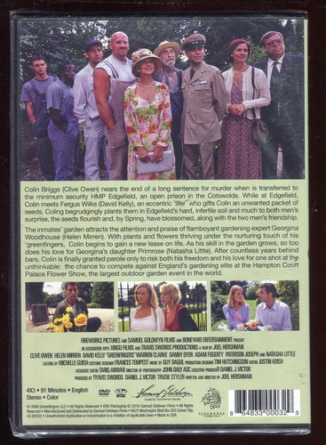 Greenfingers (DVD) Helen Mirren / Clive Owen - Region 1 - New and Sealed - Picture 2 of 2