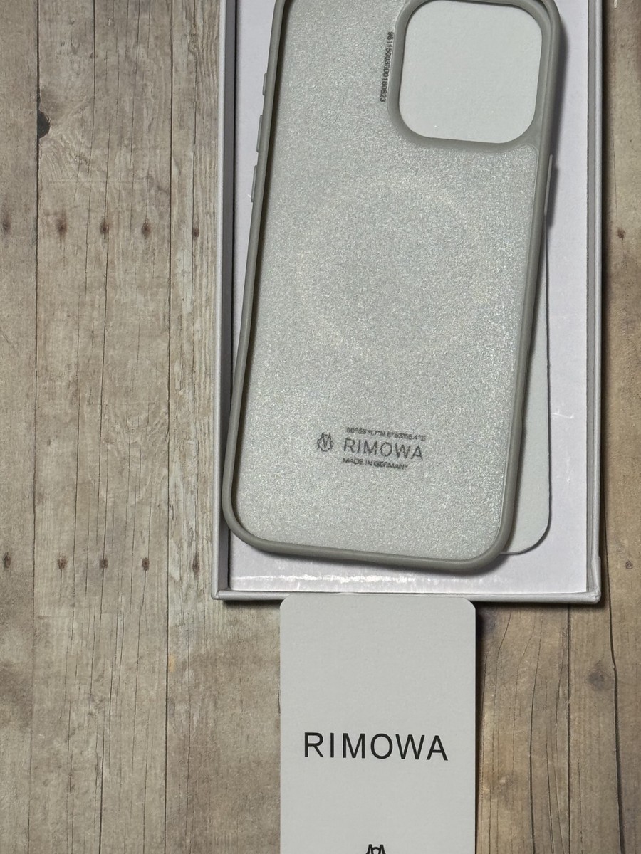 RIMOWA iPhone 16 PRO MAX Case (Silver) SAME DAY SHIPPING | eBay