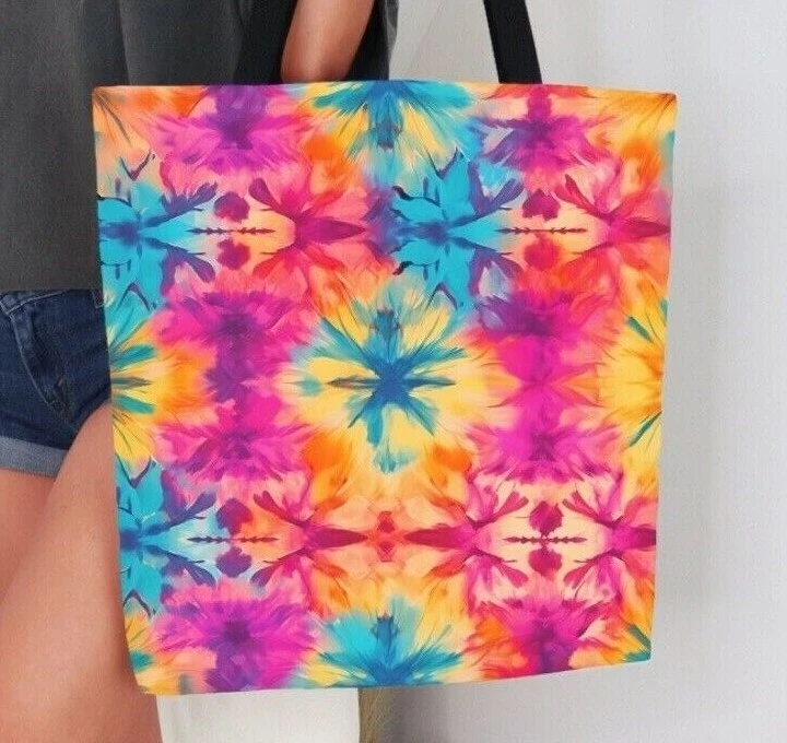 Tie dye beach bag new arrivals