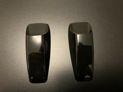GLOSS BLACK WINDSCREEN WASHER WIPER NOZZLE COVER FITS DISCOVERY 3 SPORT L320