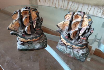 Invincible Armada 1588 Ship Collectible Bookends