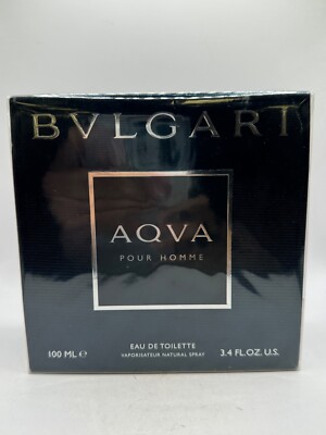AQVA BY BVLGARI 100ML EDT CLASSIC SPRAY (NEW WITH BOX & SEALED)