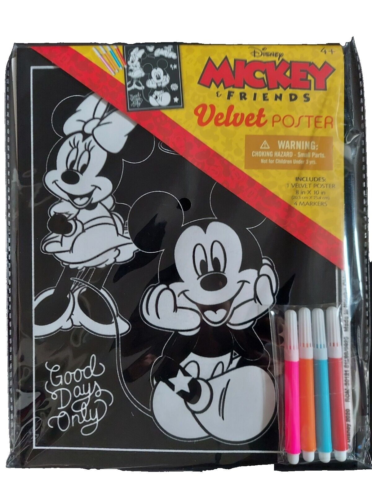 Disney Mickeyand Friends Velvet Art Poster 8