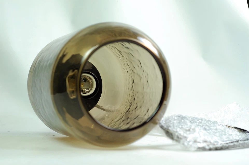 Mini pingente redondo LBL LF573BRBZ2D Mason Classic, 1 luz, bronze novo na caixa - Imagem 2 de 4