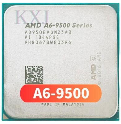 A6 9500 Amd A6 3200 AMD A6-Series A6-9500 Dual-Core Socket Am4 CPU