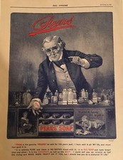 1913 Lithograph - Pear?s Soap Ad- The Sphere 16?x12? Original HTF