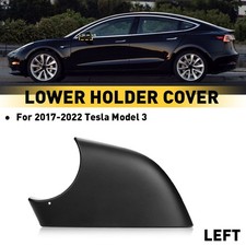 Fit for Tesla Model 3 M3 17-22 Left Side Driver Side Mirror Power Folding Black
