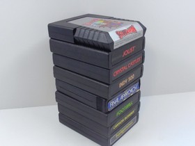 Atari 2600 Lot of 8 Final Approach Joust Spiderman Indy 500 TESTED Carts Only -