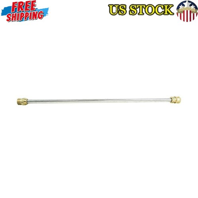 #ad #ad 21quot; Stainless Steel Pressure Washer Wand 4500 PSI Universal Quick Connect New $41.25