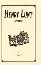 Henry Lunt Biography by Evelyn K. Jones (English) Hardcover Book