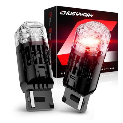 2x 7443 7440 7444 Red LED Brake Tail Light Bulbs for Ram 1500 2500 3500