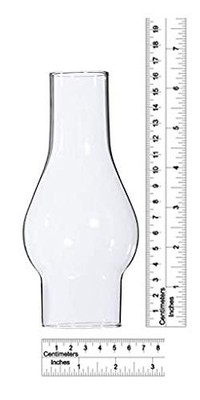 B&P Lamp SMALL 2 1/8 Inch Base by 6 1/2 2 inch x 6 inches, Clear 