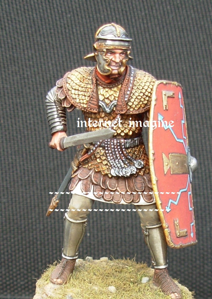 Soldiers SGF 54mm SR-17 Roman Legionario Traiano METAL Kit NEW box EMI Andrea