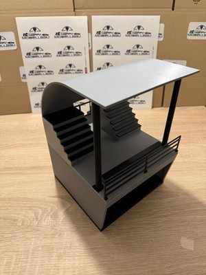 Deko Slotcar Boxengasse Garage / Tribüne GR1  für Carrera 132 Digital Universal