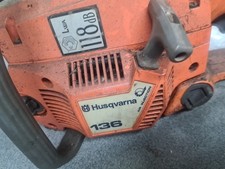 Husqvarna 136 Chainsaw Spares Or Repair