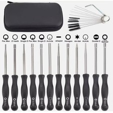 12 PCS Adjustment Carburetor Tool Kit for Common 2 Cycle Carburator Small Engine