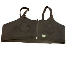 Motif Pumping Bra Hands Free XS-L Adjustable Black Front Zip Wireless Comfort