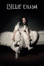 Poster Studio B - Billie Eilish Music Album Cover 24x36" NEW Wall Art P2127