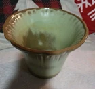 Frankoma Pottery A7 Satin Jardiniere 7¼in Wide 5¾in Tall Flower Pot