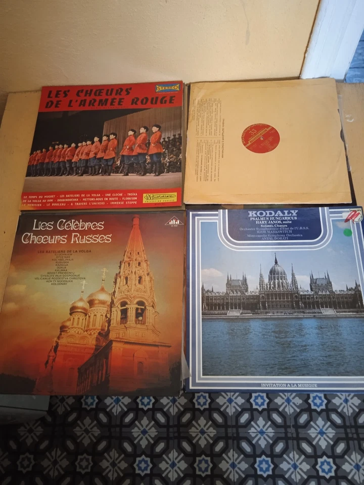 Lot De Vinyles Russe Urss Cccp Ancien Année 60/70/80 - Photo 2/4