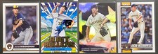 2026 TOPPS JACOB MISIOROWSKI 4 CARD RC LOT 8 BIT BALLERS STARS OF MLB FLAGSHIP