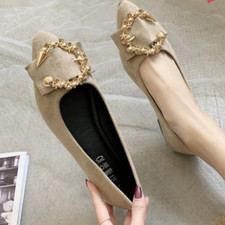 Spring and Autumn Casual Fashion Pointed Toe Comfortable Non-Slip Wear-Resistant
