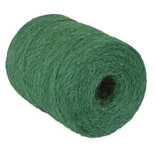Sealey GT100M 1mm x 100m Jute Twine Green Garden String DIY Craft Decorate