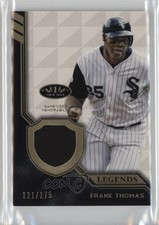 2018 Topps Tier One Tier One Legends Relics /175 Frank Thomas #T1RL-FT HOF 13gc